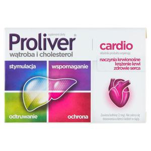 PROLIVER Cardio suplement diety wspomagajcy prac wtroby 30 tabletek (P1) - 2875486929