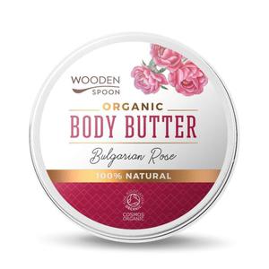 WOODEN SPOON Organic Body Butter organiczne maso do ciaa Bulgarian Rose 100ml (P1) - 2875487904