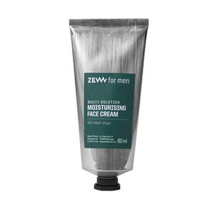 ZEW FOR MEN Nawilajcy krem do twarzy z czarn Chag 80ml (P1) - 2875488020