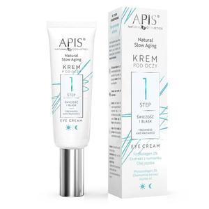 APIS Natural Slow Aging krem pod oczy nadajcy wieo i blask Step 1 15ml (P1) - 2875488059