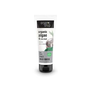 ORGANIC SHOP Organic Algae Sea Mud Facial Mud Mask maska botna do twarzy Organiczne Algi Boto Morskie 75ml (P1) - 2875488743