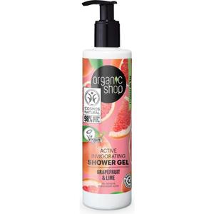 ORGANIC SHOP Organic Grapefruit Lime Active Shower Gel grejpfrutowy aktywny el pod prysznic 280ml (P1) - 2875488746