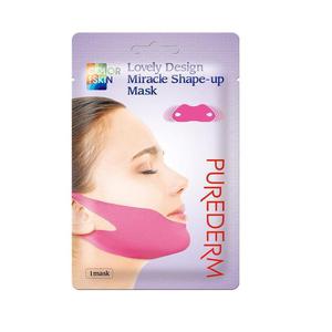 PUREDERM Lovely Design Miracle Shape-Up Mask maseczka modelujca podbrdek (P1) - 2875488779