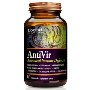 DOCTOR LIFE AntiVir suplement diety na wirusy i infekcje 60 kapsuek (P1) - 2875489177