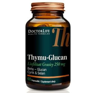 DOCTOR LIFE Thymu-Glucan cynk i selen suplement diety 60 kapsuek (P1) - 2875489207