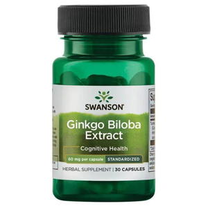 Ginkgo Biloba Extract 60 mg (30 kaps.) - 2876688359