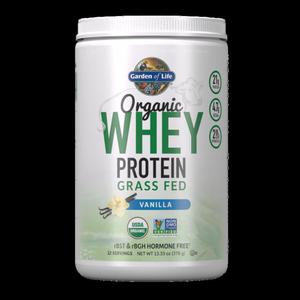 Organic Whey Protein Grass Fed - Vanilla Flavor (378 g) - 2876688853