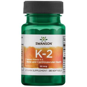 Witamina K2 naturalna 50 mcg (30 kaps.) - 2876689189