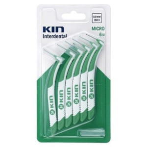 KIN Micro 0,9mm - szczoteczka do przestrzeni midzyzbowych 6 sztuk - 2858730832