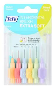 TEPE EXTRA SOFT - SZCZOTECZKI MIDZYZBOWE 6 SZT MIX - 2858730847