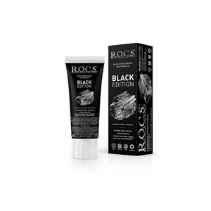 ROCS Black Edition - wybielajca pasta do zbw z aktywnym wglem 60ml - 2858730908