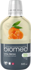 BIOMED Citrus Fresh - odwieajcy pyn do pukania jamy ustnej z naturalnymi ekstraktami z cytrusw 500ml - 2858730970