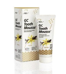 GC Tooth Mousse Wanilia - Pynne szkliwo bez fluoru o smaku Waniliowym 35 ml