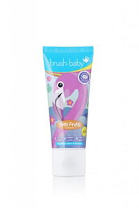 BRUSH-BABY Pasta Do Zbw Flaming Dla Dzieci W Wieku 3+ Lat TUTTI-FRUTTI - 2868896705