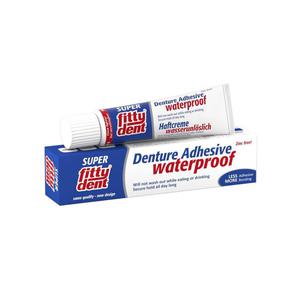 FITTYDENT Denture Adhesive - super mocny klej do mocowania protez zbowych, dugotrway efekt 40g - 2858731072