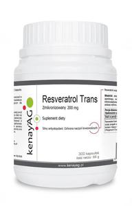 Zmikronizowany Resveratrol 200 mg (300 kaps.) - 2875080480