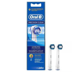 Oral-B BRAUN Precision Clean - klasyczne kocwki do szczoteczki elektrycznej Braun Oral-b 2 szt. - 2858731108