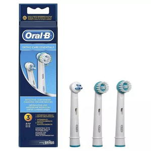 ORAL-B Braun Ortho Care Essentials 2+1 szt - kocwki ortodontyczne do szczoteczki elektrycznej ORAL-B - 2858731109