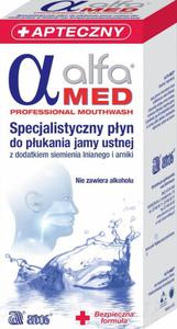 ALFA MED specjalistyczny pyn do pukania jamy ustnej do stosowania podczas i po chemioterpaii oraz przy kserostomii - 2858731116