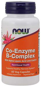 Co-Enzyme B-Complex Kompleks Witamin z grupy B + Kwas alfa liponowy + Koenzym Q10 (60 kaps.) - 2874600895