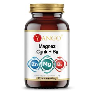 Magnez + Cynk + Witamina B6 (90 kaps.) - 2874600996