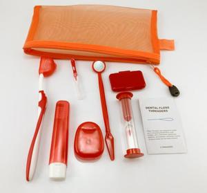 Sanaj Ortho Travel Care Kit -zestaw ortodontyczny Pomaraczowy - 2858731215