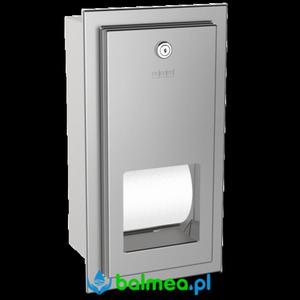 Podtynkowy pojemnik na dwie rolki papieru toaletowego RODAN - 2860969838