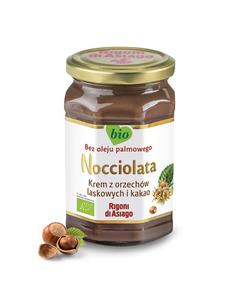 BIO Krem z orzech. laskowy i kakao 650g Nocciolata - 2877466366