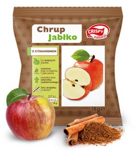 Chipsy z jabka z cynamonem Crispy Natural, 18g - 2876907965