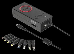 Zasilacz uniwersalny 90W 15-24V USB 8 kocówek