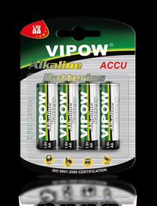 Baterie alkaliczne VIPOW LR6 4szt/bl. - 2837780613