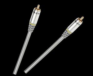 Kabel 1RCA-1RCA 1.0m coaxial Cabletech Silver Edition - 2837780667