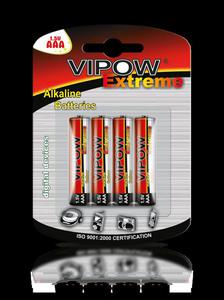 Baterie alkaliczne VIPOW EXTREME LR03 4szt./bl. - 2837781740