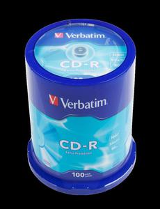 CD-R Verbatim 700MB EP 52x cake100szt. - 2837782268