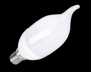 Lampa LED, 4W E14, swieca (z ogonkiem) 3000K - 2837782694