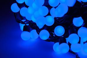 Lampki choinkowe LED, kolor niebieski (10m) - 2837783005