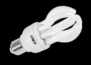 Kompaktowa lampa fluorescencyjna (wietlwka) Lotus, 15W, E27, 2700K, 230V - 2837783139