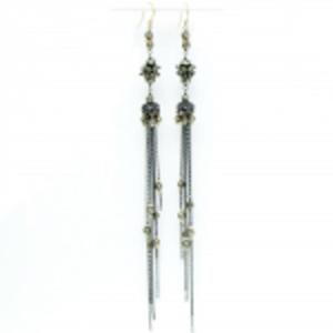 Long chain earrings - 2832990700