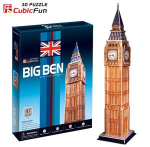 PUZZLE 3D ZEGAR BIG BEN - 2825165562