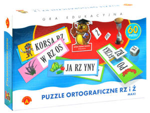 Puzzle ortograficzne rz i  - MAXI - 2825165583