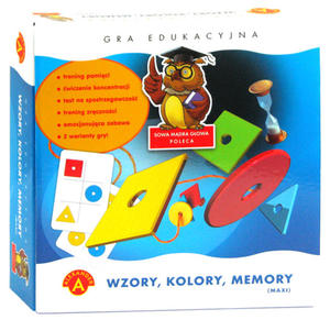 Wzory, kolory, memory - MAXI - 2825165596