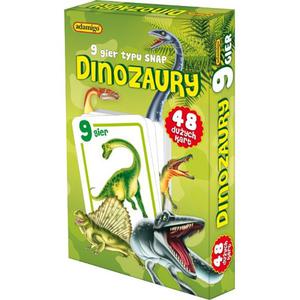 Karty Snap Dinozaury ADAMIGO - 2825166496