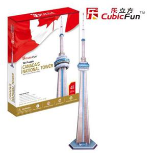 PUZZLE 3D National Tower CUBICFUN - 2825166697