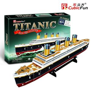 PUZZLE 3D Titanic May CUBICFUN - 2825166704