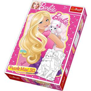 30 EL. Maxi Kontur Przygody Barbie TREFL - 2825166889