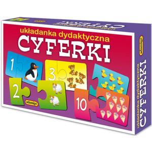 Ukadanka puzzlowa Cyferki ADAMIGO