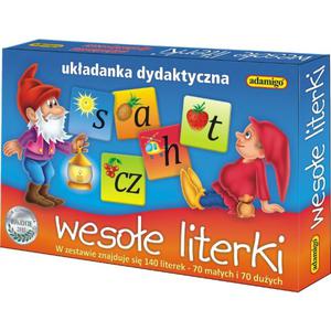 Ukadanka Wesoe Literki ADAMIGO - 2825168801