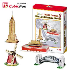 Mini architektura seria 3 PUZZLE 3D - 2825169369