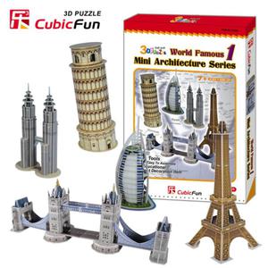 Mini architektura seria1 PUZZLE 3D - 2825169370