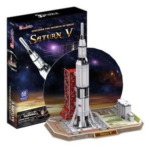 Rakieta Saturn V PUZZLE 3D - 2825169374